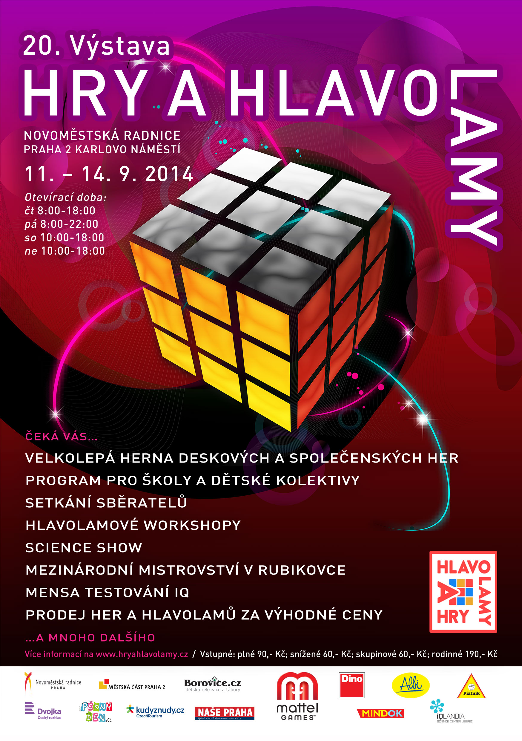 20. Výstava HRY A HLAVOLAMY